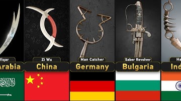 Strange and Unusual Weapons in the World! Some of Them You Won