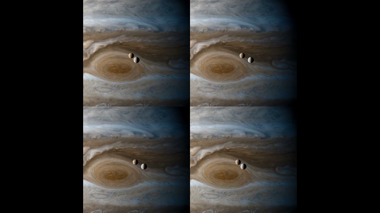 Jupiter & Moons in Stereoscopic 3D - Emerge Holographic
