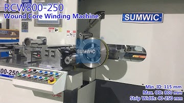 RCW800-250 Wound Core Winding Machine For DG Core