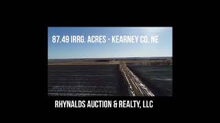 78.49 Irrg. Acres Kearney Co. Farm Land - FOR SALE