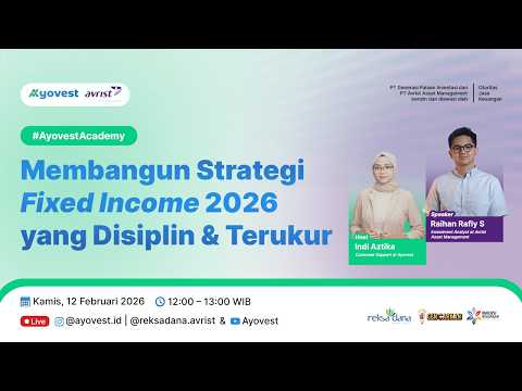 Membangun Strategi Fixed Income 2026 yang Disiplin dan Terukur #reksadana #investasi