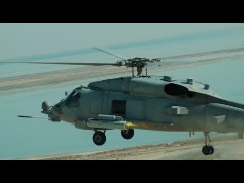 APKWS 70밀리 레이저유도 로켓을 발사하는 사우디아라비아 MH-60R <strong>해상작전헬기</strong> 등 업그레이드 레이저유도 로켓 영상 / BAE Systems 제공