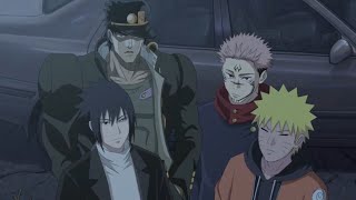 Haunted horror house | #anime #animation #sasuke #naruto #sukuna #jojosbizzareadventure