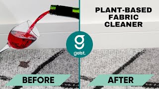 NEW GEN Plant-based Fabric Cleaner | Removing wine stains | Geist. | leathercare.com