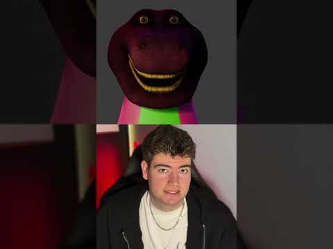 Barney the dinosaur WHAT ?! 😭😳