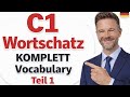 Deutsch Lernen C1 Wortschatz KOMPLETT Alle Wichtigen Vokabeln Für Die B2 Prüfung