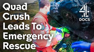 Life At Risk After Quad Crush | Rescue: Extreme Medics | Channel 4