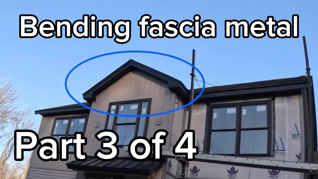 Bending Fascia Metal metal jchannel & trim YouTube