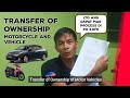 LTO TRANSFER OF OWNERSHIP MOTORCYCLE AND VEHICLE STEP BY STEP PROCESS | Col. Bosita RSAP SEMINAR