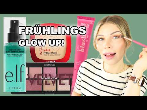 Spring Glow Up with Drugstore Makeup | New Products & Must-Haves | Kim Wood