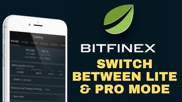 How to Switch Between Lite & Pro Mode on Bitfinex 2025?
