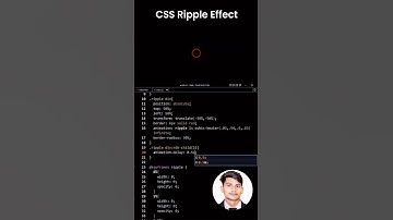 Ripple effects using CSS code #trendingshorts #youtubeshorts #shortsviral #coding #coders