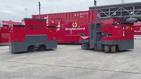 Votex Bison container mover at Bredenoord