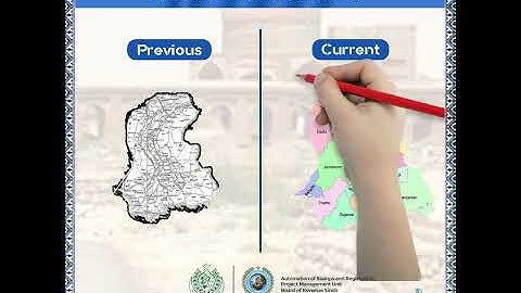Digitize Sindh Maps By ASR BOR Sindh