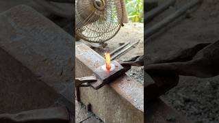 Continuous Manual Metal Fastener Forging | Relentless Hammer Strikes 💥