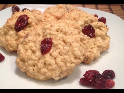 EASY CRANBERRY OATMEAL COOKIES
