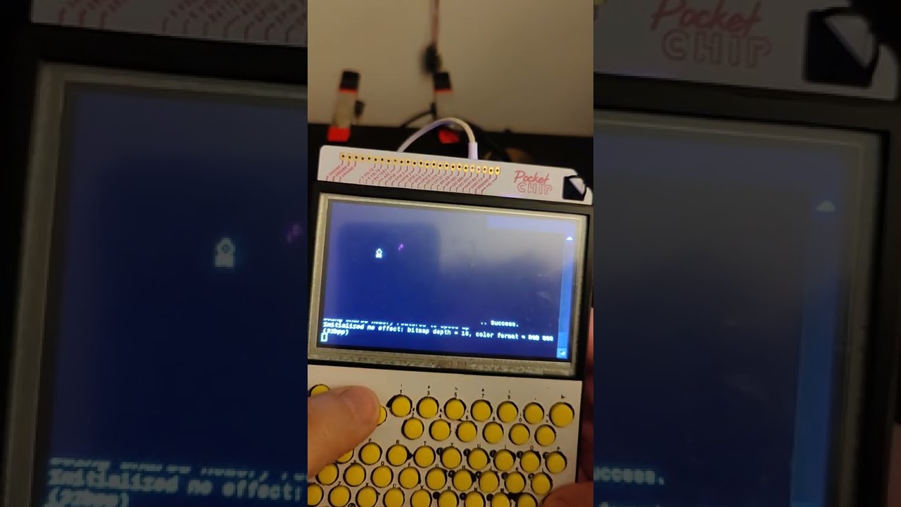 MAME on PocketCHIP fullscreen with sound