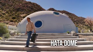 24 Stunden im Inneren eines Skulpturenhauses in der Wüste | Hata Dome