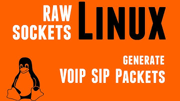 Linux RAW Sockets - Generate VoIP SIP Packets