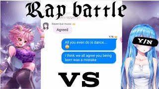 Mina vs Y/n rap battle - BNHA/MHA lyrics prank ft Y/N (StrawberrySana)