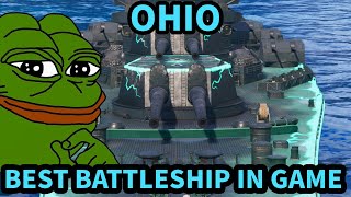 Ohio First Look!! in World of Warships Legends