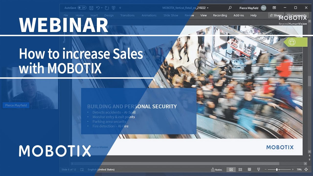 Webinar - How to increase Sales with MOBOTIX