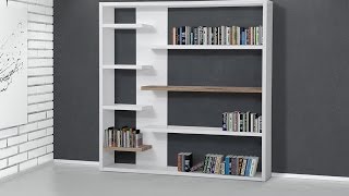 TRENTON will show you some class! This bookcase will take care not only of the order, but will also introduce some style and 