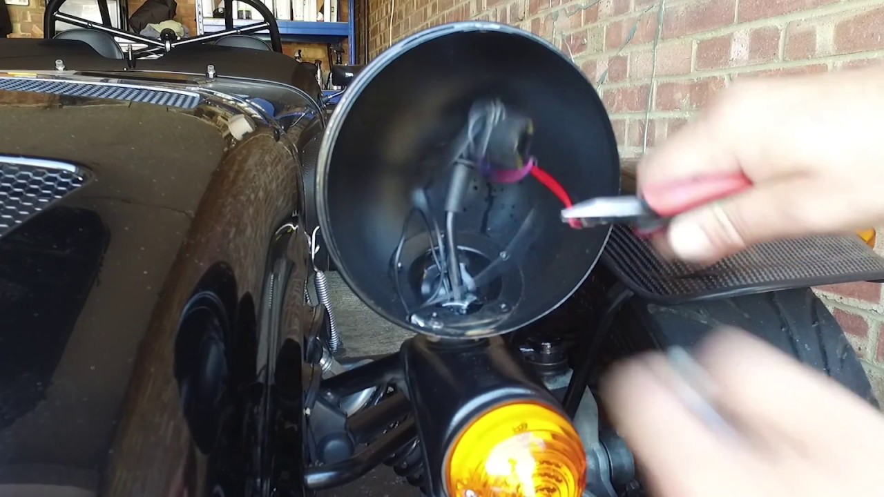 Caterham 7 LED Headlight Inner Upgrade YouTube