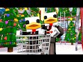 PORTO MIO FIGLIO A COMPRARE GLI ADDOBBI DI NATALE SU MINECRAFT