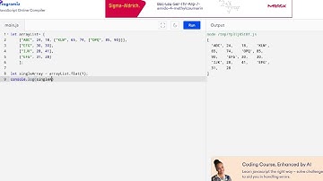 Convert nested Array into Single Array