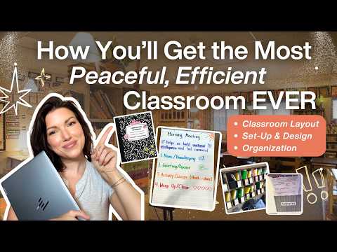 We’re Using Routines + Classroom Design to Get the Classroom Management & Vibes We’ve Always Wanted
