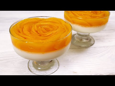Video: Dessert Mit Pfirsichen 