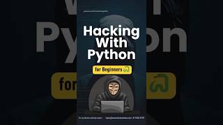 Hacking With Python for Beginners 2Learn ethical hacking step by step using Python #python #coding