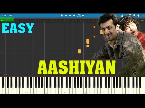 Barfi - Aashiyan - EASY Piano Tutorial by Suraj Khanna