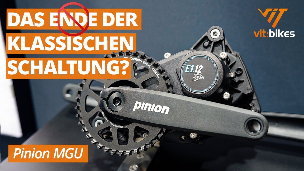Pinion Motor Gearbox Unit MGU auf der Eurobike 2023! 🚲🤨 Motor und