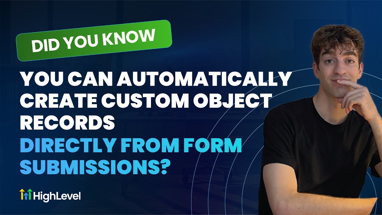Did You Know You Can Automatically Create Custom Object Records Directly from Form Submissions?