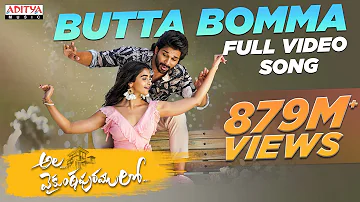 ButtaBomma Full Video Song (4K) | #AlaVaikunthapurramuloo | Allu Arjun | Thaman S | Armaan Malik