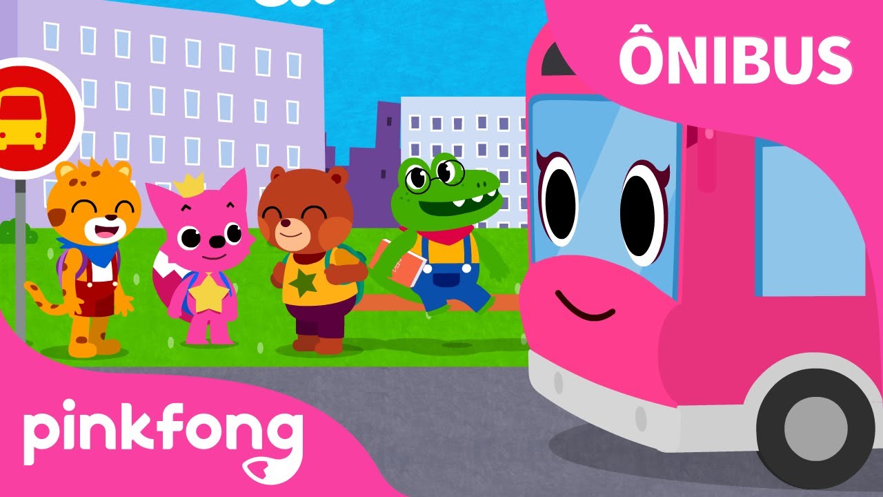 Busing песни. PINKFONG Bus. PINKFONG автобус. The Wheel on the Bus школьный автобус PINKFONG. PINKFONG Bus Song.