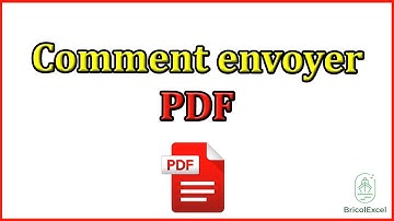 Comment envoyer un pdf par mail