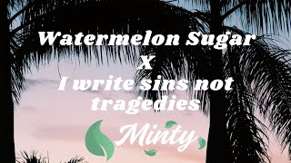 Harry Styles - Watermelon Sugar X I write sins not tragedies [Dj Cummerbund Mashup] Resimi