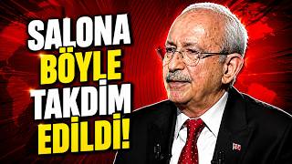 Kılıçdaroğlu, Konuşma İçin Salona Böyle Takdim Edildi! İşte O Anlar!
