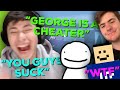 George is so good at this game they think he’s CHEATING! (Dream, Sapnap, Karl, Quackity)