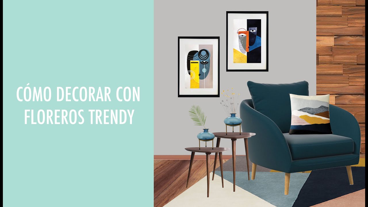 CÓMO DECORAR CON FLOREROS TRENDY - YouTube
