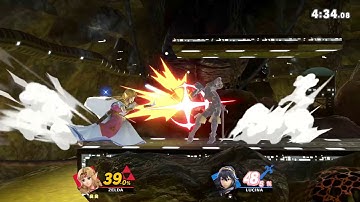 Zelda vs. Lucina solo Quickplay: Displaced Phantom Applications