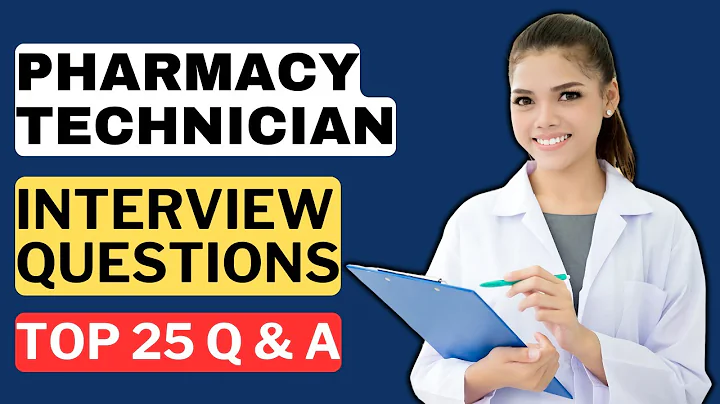 Pharmacy Technician Interview Questions and Answers for 2025