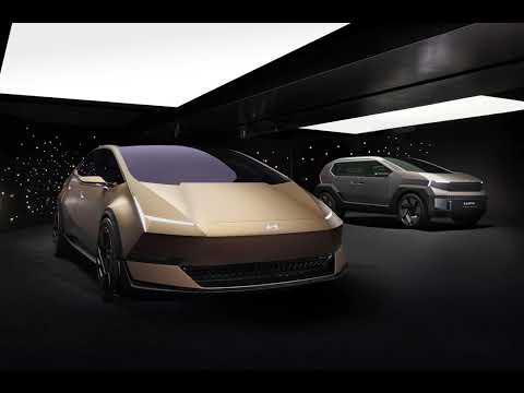 Радикальний седан і позашляховик Hyundai, попередній перегляд виготовлених на замовлення електромобілів Китаю