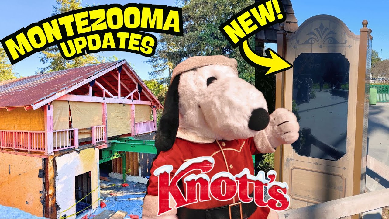 НОВИНКА! Обновления по парку Knott's Berry Farm на 2025 год | Ход работ, киоски и уровень посещае...