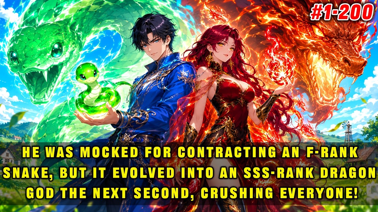 🔥Everyone Mocked His F-Rank Snake, But It Evolved into an SSS-Rank Dragon God the Next Second!