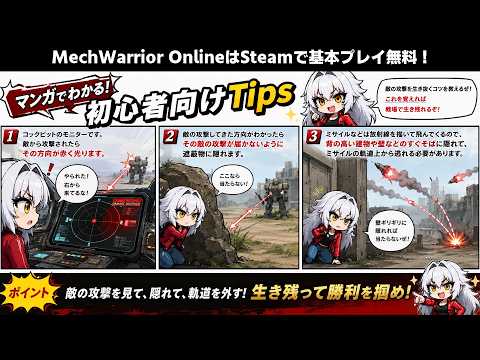 【課金機体が】MechWarriorOnline 【４体無料！】