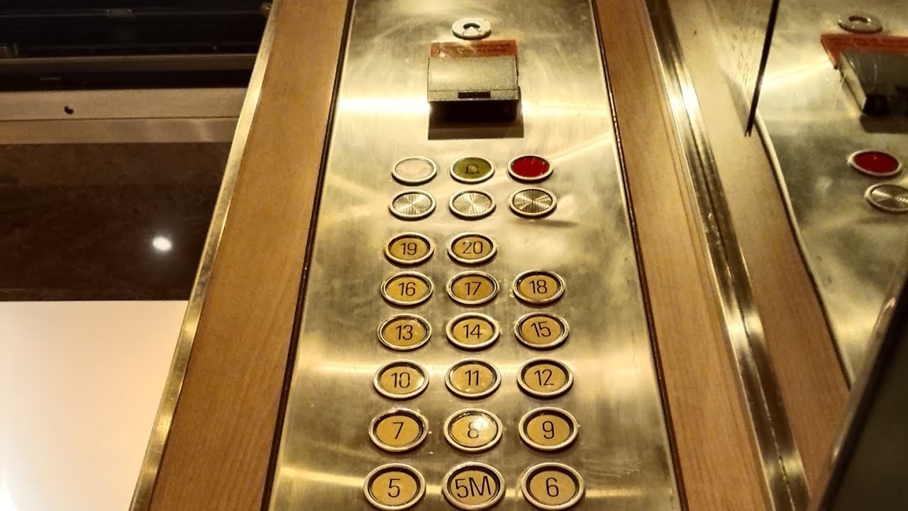 Schindler 5400 Traction elevators at Imperial Hotel - Kuching Sarawak, MY